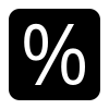 icon percent